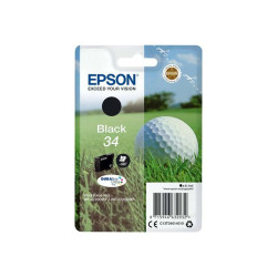 Epson 34 - 6.1 ml - nero - originale - blister con radiofrequenza / allarme acustico - cartuccia d'inchiostro - per WorkForce P