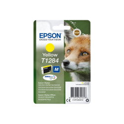 Epson T1284 - 3.5 ml - taglia M - giallo - originale - blister - cartuccia d'inchiostro - per Stylus S22, SX130, SX230, SX235, 