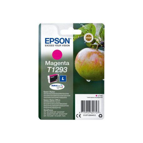 Epson T1293 - 7 ml - taglia L - magenta - originale - blister - cartuccia d'inchiostro - per Stylus SX230, SX235, SX430, SX438-
