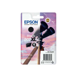 Epson 502XL - 9.2 ml - alta capienza - nero - originale - blister - cartuccia d'inchiostro - per Expression Home XP-5100, 5105,