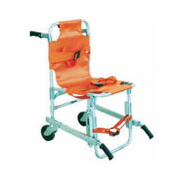 Sedia portantina pieghevole essenziale per trasportare i pazienti dove non passano le barelle