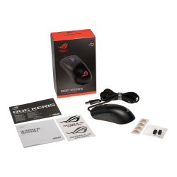 ASUS ROG Keris - Mouse - per destrorsi - ottica - 7 pulsanti - cablato - USB - nero