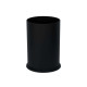 Portaombrelli Steel - con vaschetta interna - diametro 24 cm - H 49 cm - 22 L - acciaio - nero - Stilcasa