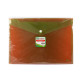 Buste con bottone - PPL - 33,5 x 23.5 cm - mix 3 colori fluo - Lebez - conf. 3 pezzi