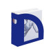 Portariviste E803 - 24,5 x 30 cm -  dorso 7,5 cm - blu - Fellowes