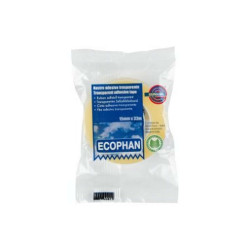Eurocel Ecophan - Nastro da imballaggio - 19 mm x 66 m - polipropilene orientato biassialmente - trasparente
