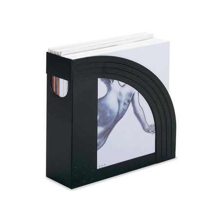 Portariviste E803 - 24,5 x 30 cm - dorso 7,5 cm - nero - Fellowes