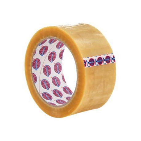 Eurocel PVC 330 - Nastro da imballaggio - 50 mm x 66 m - PVC - trasparente