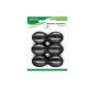 Bottoni magnetici - diametro 4 cm - nero - Lebez - conf. 12 pezzi