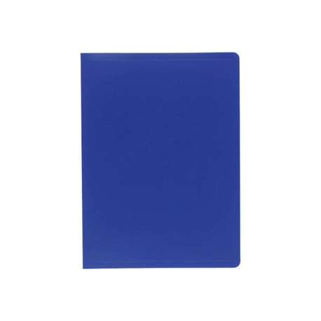 Exacompta - Porta listini - 50 compartimenti - per A4 - capacità 100 fogli - blu (pacchetto di 8)