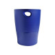 Exacompta ECOBIN Classic - Cestino della spazzatura - 15 L - maniglie - polipropilene (PP) - blu notte