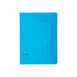 Exacompta Forever - Cartella semplice - per A4 - capacità 150 fogli - colori assortiti (pacchetto di 5)