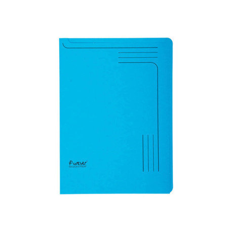 Exacompta Forever - Cartella semplice - per A4 - capacità 150 fogli - colori assortiti (pacchetto di 5)