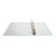 Exacompta Kreacover - Raccoglitore ad anelli - larghezza dorsale 86 mm - per A4 Maxi - bianco