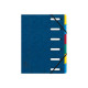 Exacompta Nature Future Harmonika - Classificatore - espandibile - 6 compartimenti - 6 parti - per A4 - con schede - a chiazze 