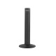 Posacenere da esterno - diametro 11,7 cm - altezza 105 cm - alluminio verniciato - nero - Stilcasa