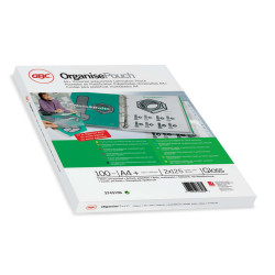 Pouches - A4+ - 228x303 mm - 2x125 micron - preforata organise - GBC - scatola 100 pezzi