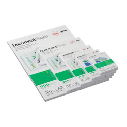 Pouches - business card - 60 x 90 mm - 2 x 125 micron - GBC - conf. 100 pezzi