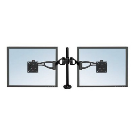 Fellowes Professional Series Depth Adjustable Dual Monitor Arm - Kit montaggio - braccio regolabile - per 2 monitor - ferro - n