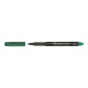 Faber-Castell MULTIMARK 1525 - Marcatore - permanente - verde - 1 mm - medio - con gomma