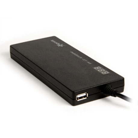 Hamlet Alimentatore universale per computer portatili 90w ultraslim LCD selezione automatica della tensione, Computer portatile