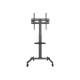 Equip Pro rticulating Dual Monitor Desk Mount Bracket - Universal - carrello - per TV LCD - plastica, acciaio - nero - dimensio