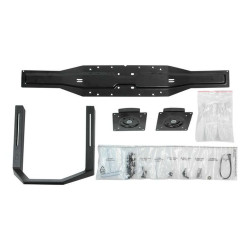 Ergotron - Componente di montaggio (impugnatura, supporto per doppio monitor) - per 2 display LCD - nero - dimensione schermo: 