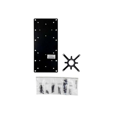 Ergotron - Componente di montaggio (staffa, distanziale per incasso) - per display LCD - kit per utenti di altezza rilevante - 
