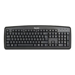 Hamlet XKKITA2 - Tastiera - USB - italiana - nero