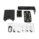 Ergotron Scanner Shelf, VESA Attach - Mensola per scanner di codici a barre - nero - per P/N: 45-353-026