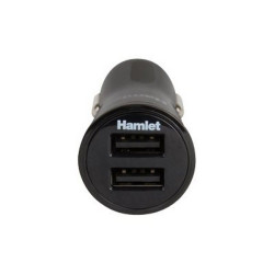Hamlet XPW12U234 - Adattatore alimentazione per auto - 17 Watt - 3400 mA - Fast Charge (USB)