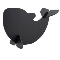 Lavagna Silhouette - forma balena - 22 x 14,5 x 10 cm - nero - Securit