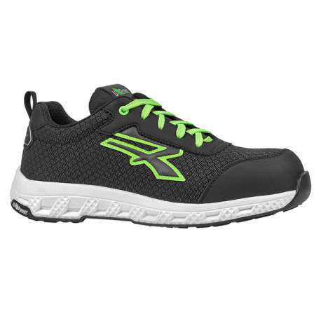 Calzatura di sicurezza Mitch Red Ego S3S ESD - numero 47 - nero/verde - U-Power