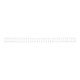 GBC WireBind - 6 mm - 34 anelli - A4 (210 x 297 mm) - 55 fogli - bianco - 100 pezzi spirale di rilegatura - per WireBind W20, W