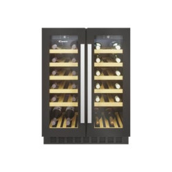 Candy DiVino CCVB 60D/1 - Frigo per vini - nicchia - larghezza: 60 cm - prof. 57.2 cm - altezza: 81.8 cm - 119 litri - Classe G