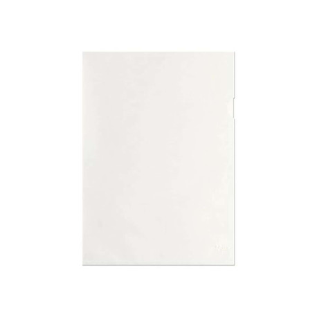 Esselte De Luxe - Cartella a L - per 220 x 300 mm - trasparente (pacchetto di 100)