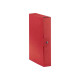 Esselte eurobox - Cartella a scatola - larghezza dorsale 60 mm - per 250 x 350 mm - rosso