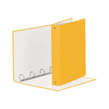 Esselte Meeting - Quaderno ad anelli - larghezza dorsale 40 mm - per 220 x 300 mm - capacità 200 fogli - giallo