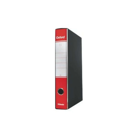 Esselte Oxford G82 - Cartellina con meccanismo a leva - larghezza dorsale 50 mm - per 230 x 300 mm - rosso