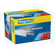 Punti Rapid Super Strong - alti spessori - 9/10 - acciaio zincato - metallo - Rapid - conf. 5000 pezzi