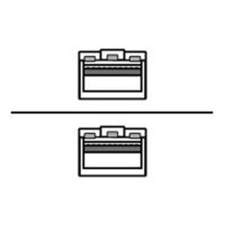 Extreme Networks - Cavo ad attacco diretto 25GBase-CU - SFP28 (M) a SFP28 (M) - 1 m - passivo - per P/N: X695-48Y-8C-DC-R