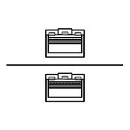 Extreme Networks - Cavo ad attacco diretto 25GBase-CU - SFP28 (M) a SFP28 (M) - 1 m - passivo - per P/N: X695-48Y-8C-DC-R