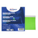 Braccialetti identificativi - in Tyvek - verde fluo - 265 x 19 mm - 50 fogli - 10 et/fg - Avery - Conf. 500 pezzi