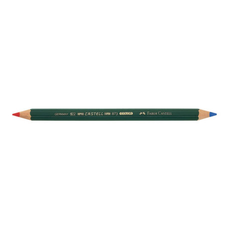 Faber-Castell CASTELL COLOR 873 - Matita doppia punta - rosso, blu - 5.4 mm