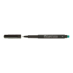 Faber-Castell MULTIMARK 1513 - Marcatore - permanente - nero - 0.6 mm - fine - con gomma