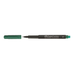 Faber-Castell MULTIMARK 1523 - Marcatore - permanente - verde - 0.4 mm - superfine - con gomma