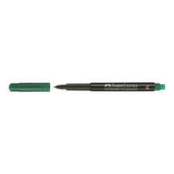 Faber-Castell MULTIMARK 1525 - Marcatore - permanente - verde - 1 mm - medio - con gomma