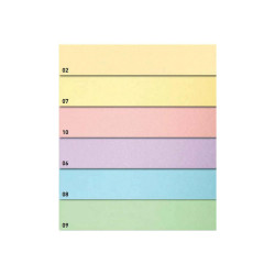 Favini Bristol Color 200 Sigillo T1 08 - Cartoncino - 700 x 1000 mm - 10 fogli - celeste - 200 g/m² - cartone