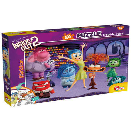 Puzzle "Disney Inside Out 2" - 48 pezzi - Lisciani