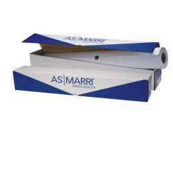 Carta plotter J.90S - 1067 mm x 50 mt - 90 gr - inkjet - opaca - bianco - As Marri